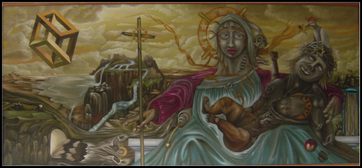 Post-Modern Madonna and Pieta (full picture)